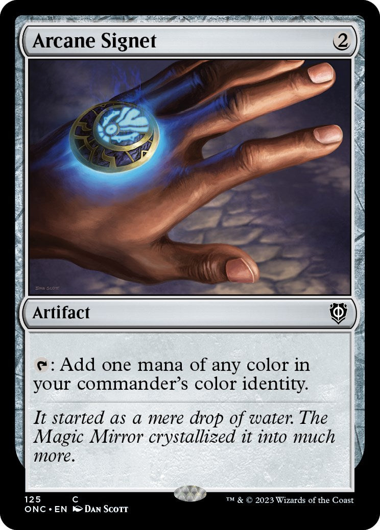 Arcane Signet [Phyrexia: All Will Be One Commander] | Grognard Games