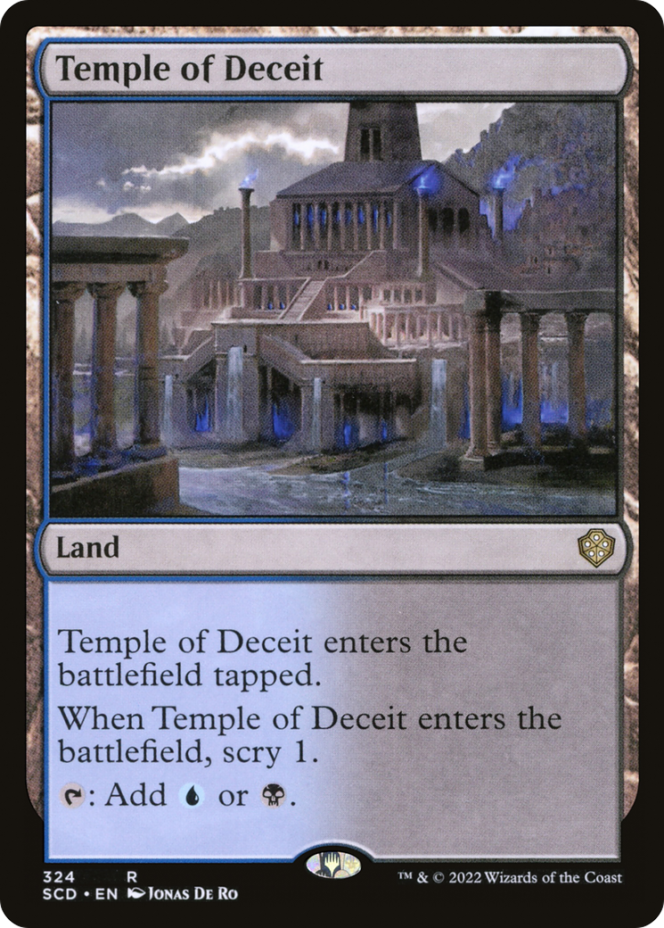 Temple of Deceit [Starter Commander Decks] | Grognard Games