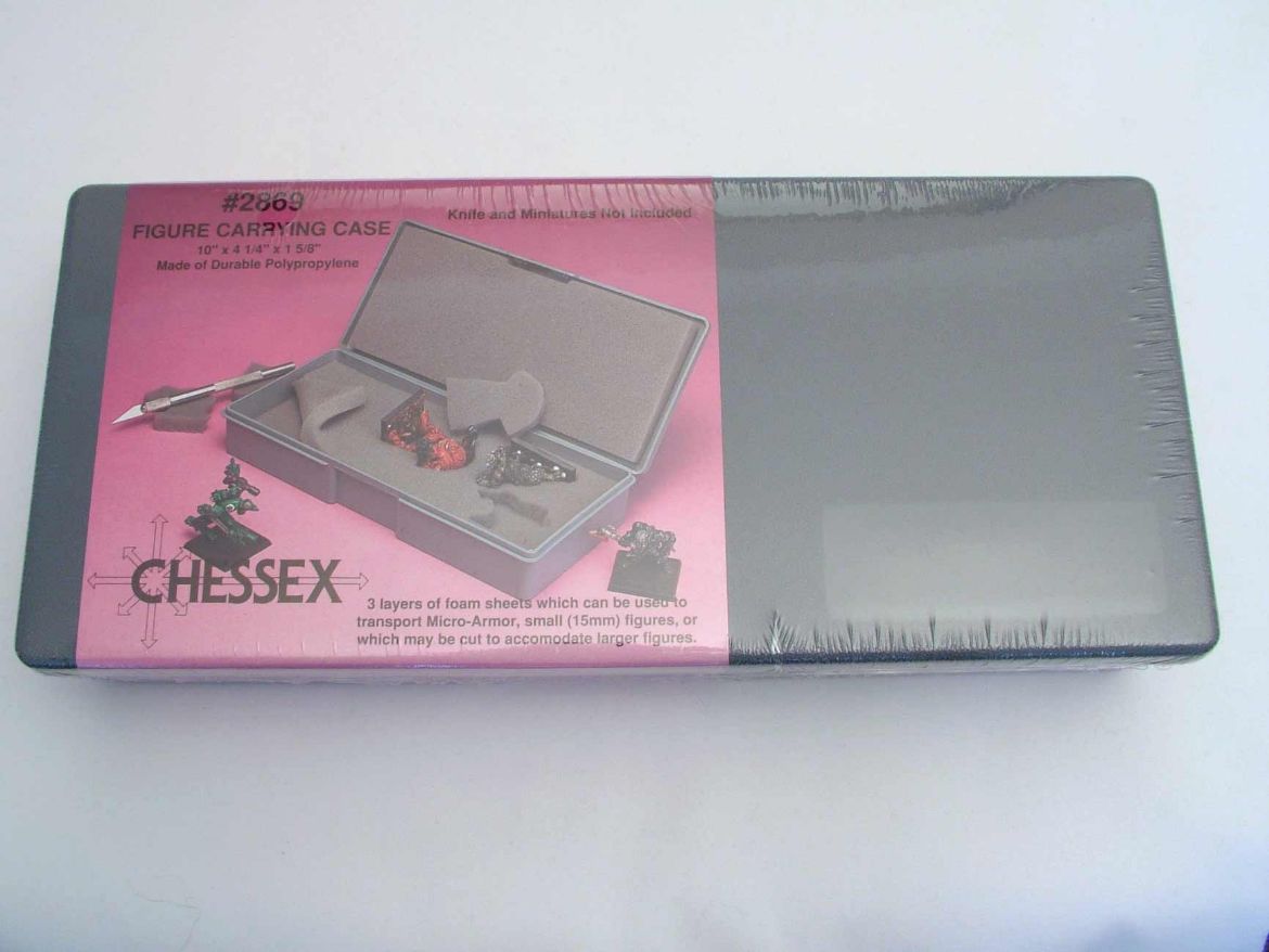 Chessex #2869 Small figure carrying case | Grognard Games