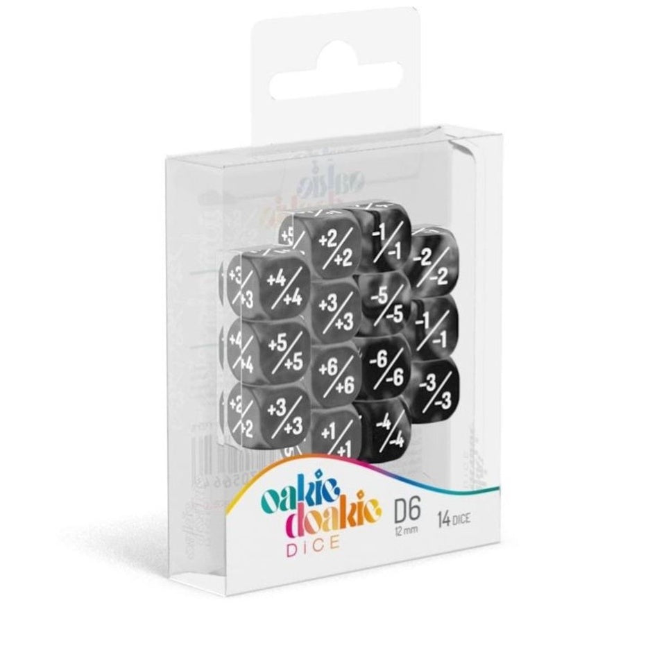 Gemidice Counter dice Black | Grognard Games