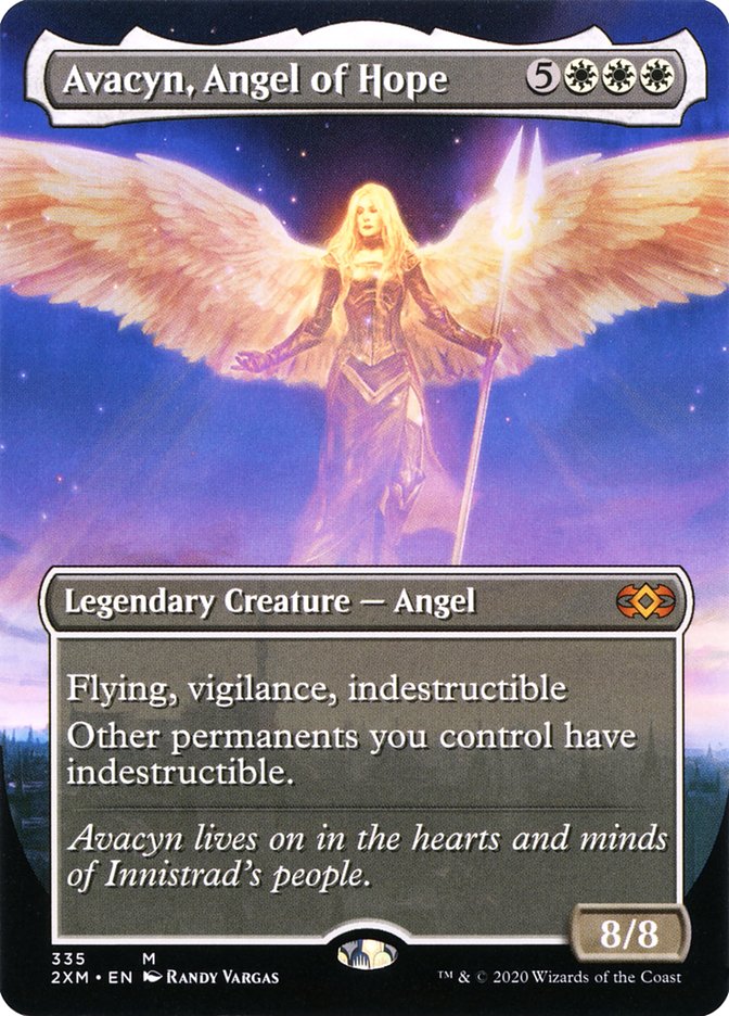 Avacyn, Angel of Hope (Toppers) [Double Masters Extended Art] | Grognard Games