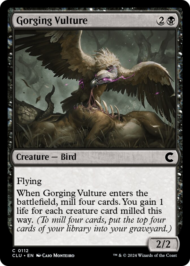 Gorging Vulture [Ravnica: Clue Edition] | Grognard Games