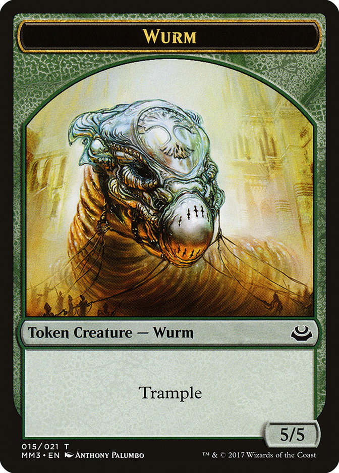 Wurm [Modern Masters 2017 Tokens] | Grognard Games