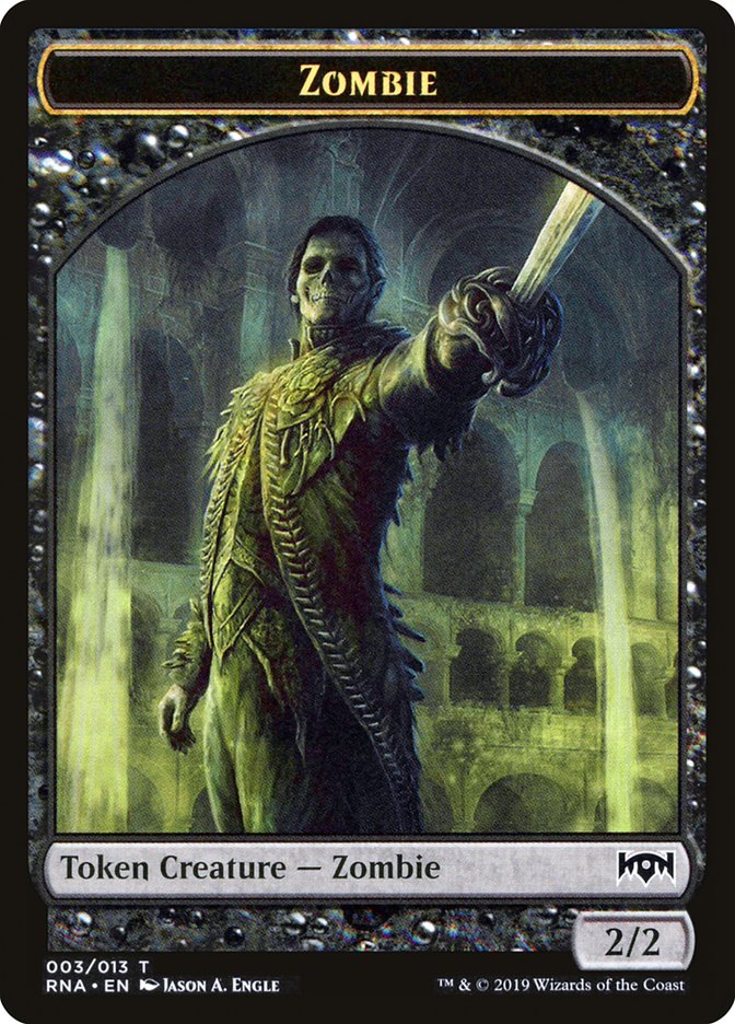 Zombie [Ravnica Allegiance Tokens] | Grognard Games