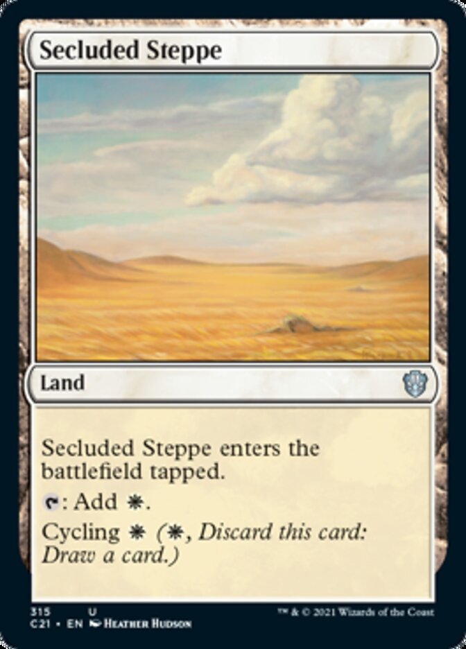 Secluded Steppe [Commander 2021] | Grognard Games