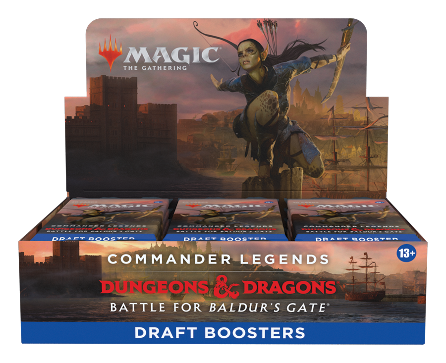 Commander Legends: Battle for Baldur's Gate - Draft Booster Display | Grognard Games