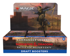 Commander Legends: Battle for Baldur's Gate - Draft Booster Display | Grognard Games