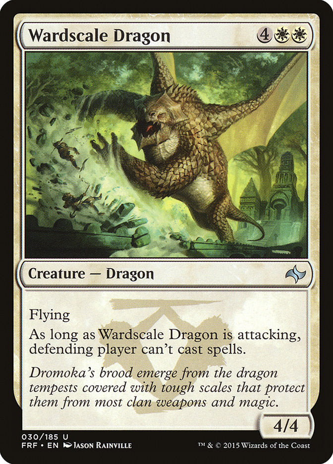 Wardscale Dragon [Fate Reforged] | Grognard Games