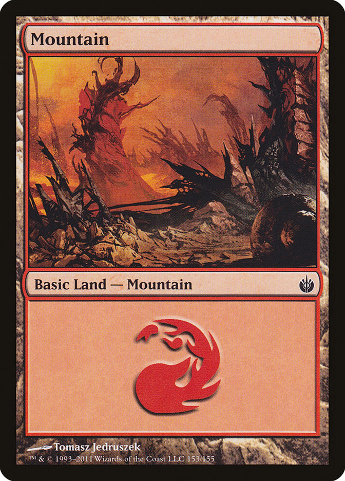 Mountain (153) [Mirrodin Besieged] | Grognard Games