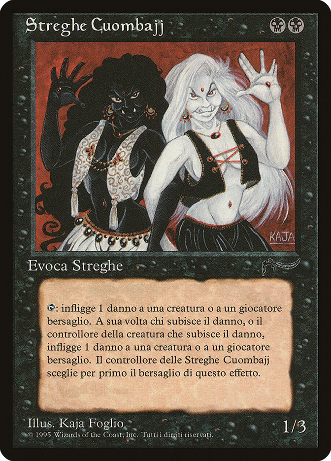 Cuombajj Witches (Italian) - "Streghe Cuomabajj" [Rinascimento] | Grognard Games