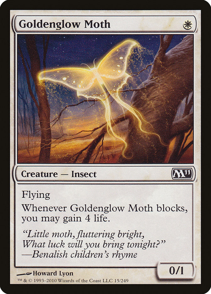 Goldenglow Moth [Magic 2011] | Grognard Games