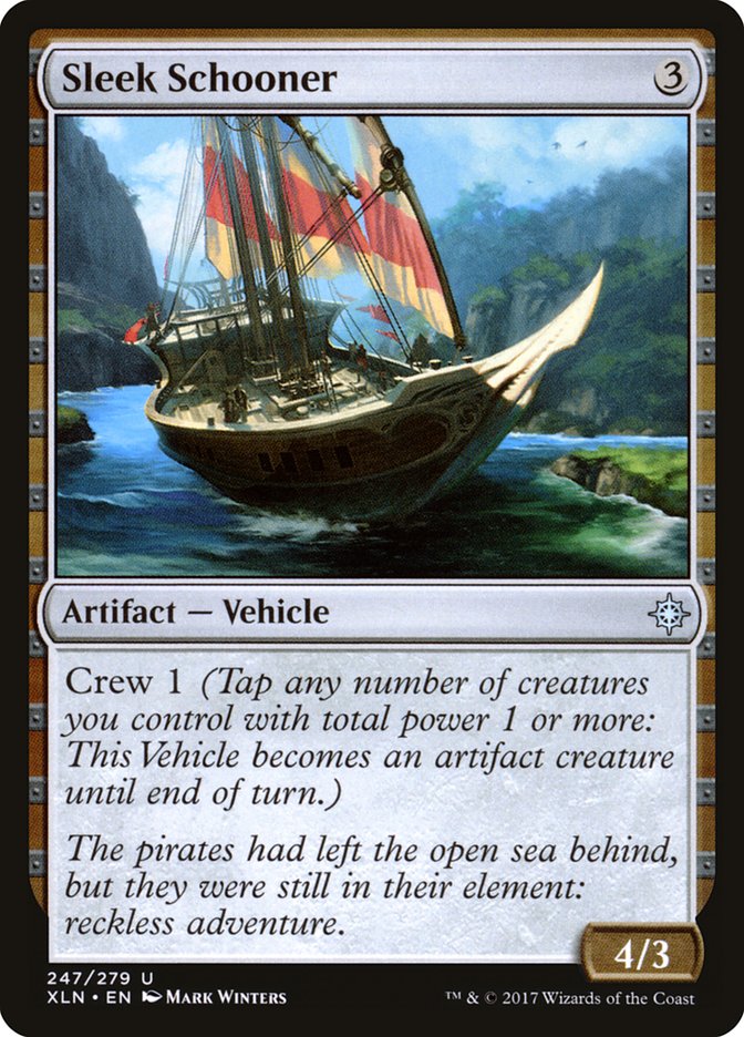 Sleek Schooner [Ixalan] | Grognard Games