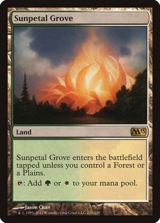 Sunpetal Grove [Magic 2013] | Grognard Games