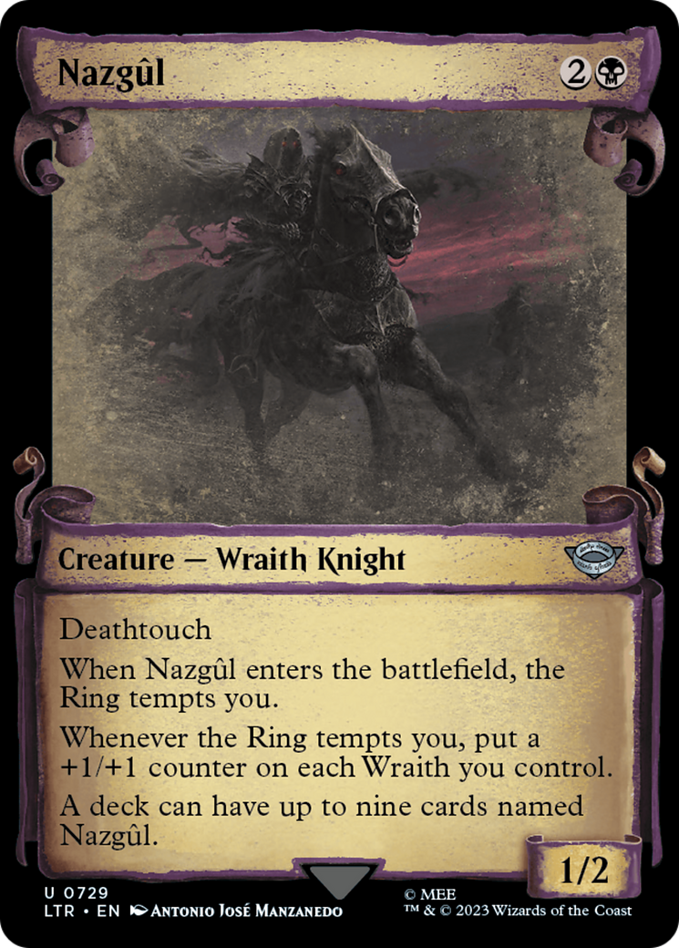 Nazgul (0729) [The Lord of the Rings: Tales of Middle-Earth Showcase Scrolls] | Grognard Games