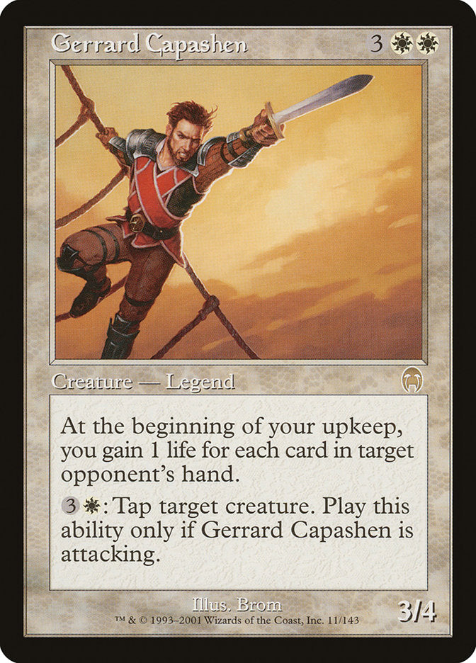 Gerrard Capashen [Apocalypse] | Grognard Games