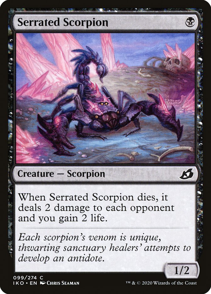 Serrated Scorpion [Ikoria: Lair of Behemoths] | Grognard Games