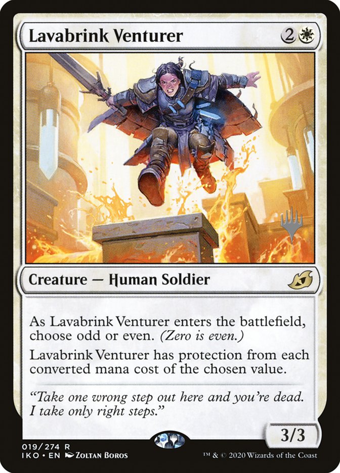 Lavabrink Venturer (Promo Pack) [Ikoria: Lair of Behemoths Promos] | Grognard Games