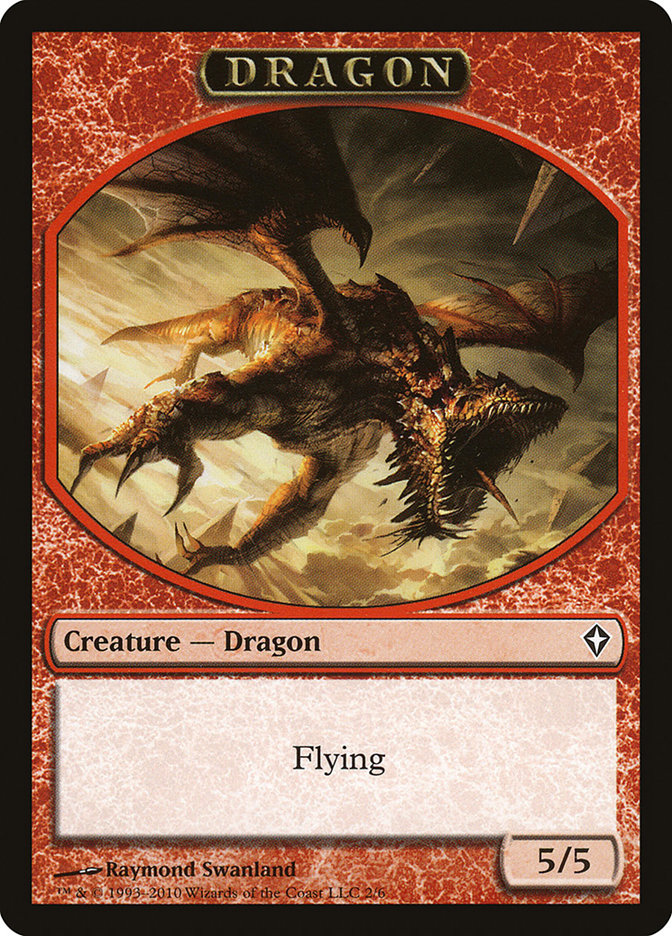 Dragon [Worldwake Tokens] | Grognard Games