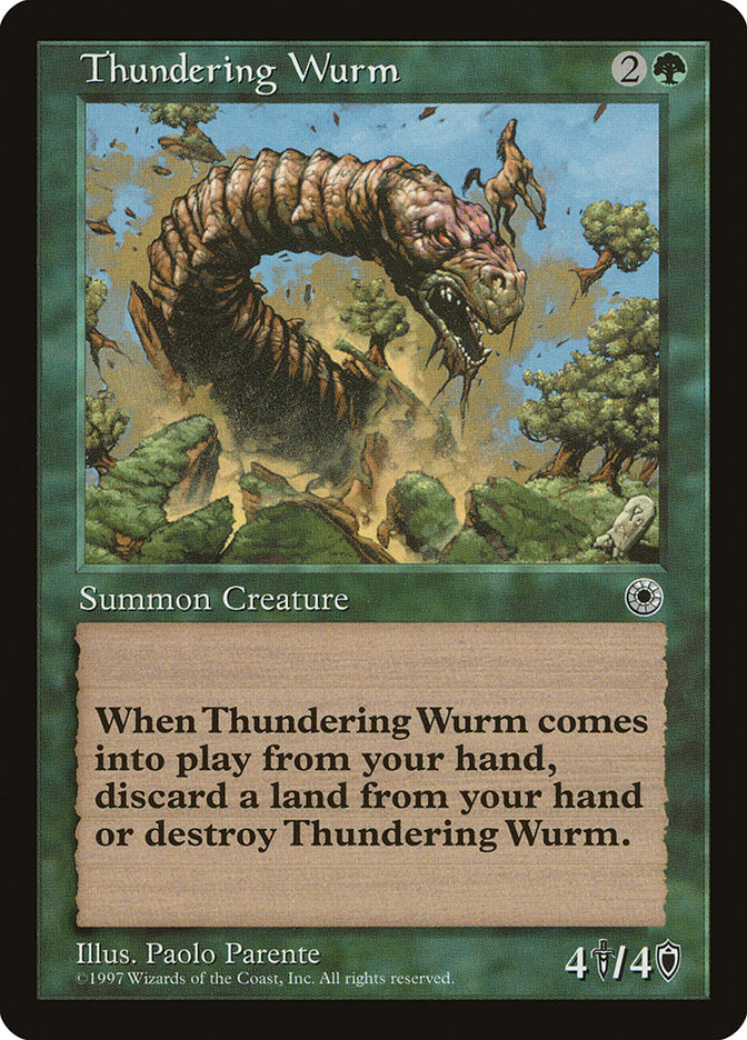 Thundering Wurm [Portal] | Grognard Games