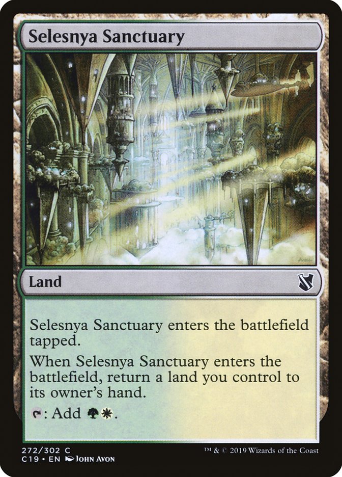 Selesnya Sanctuary [Commander 2019] | Grognard Games