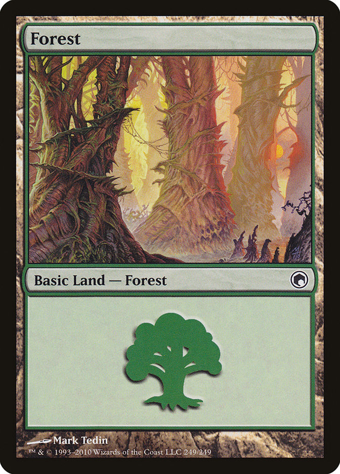 Forest (249) [Scars of Mirrodin] | Grognard Games