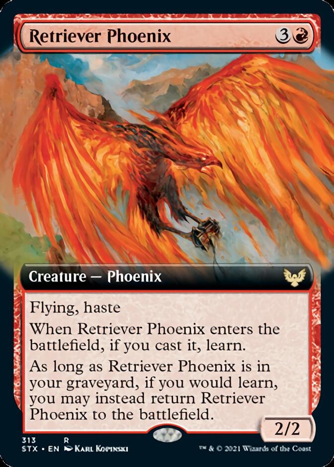 Retriever Phoenix (Extended) [Strixhaven: School of Mages] | Grognard Games