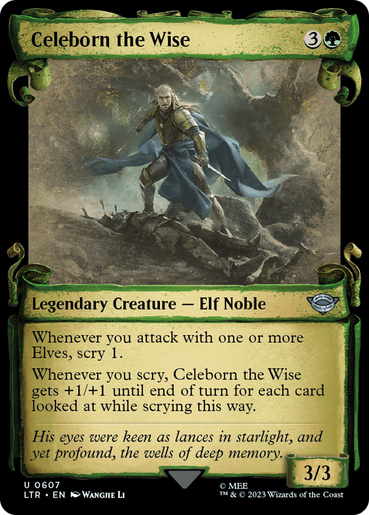 Celeborn the Wise [The Lord of the Rings: Tales of Middle-Earth Showcase Scrolls] | Grognard Games