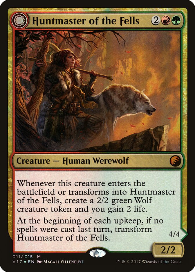 Huntmaster of the Fells // Ravager of the Fells [From the Vault: Trans Grognard Games Huntmaster of the Fells // Ravager of the Fells [From the Vault: Trans Grognard Games