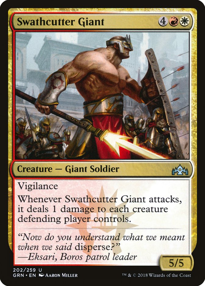 Swathcutter Giant [Guilds of Ravnica] | Grognard Games