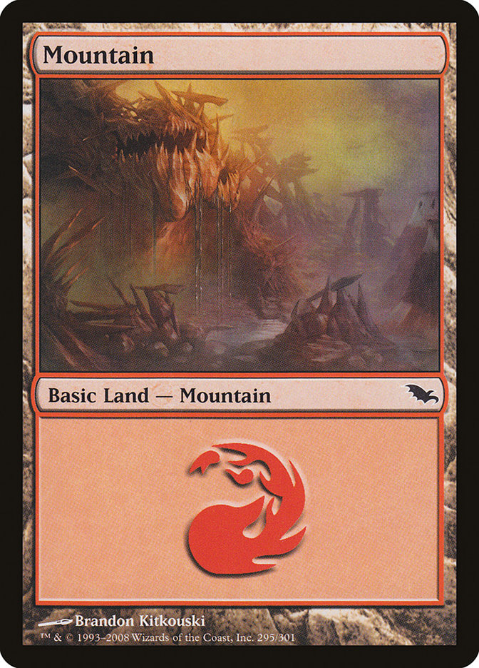 Mountain (295) [Shadowmoor] | Grognard Games