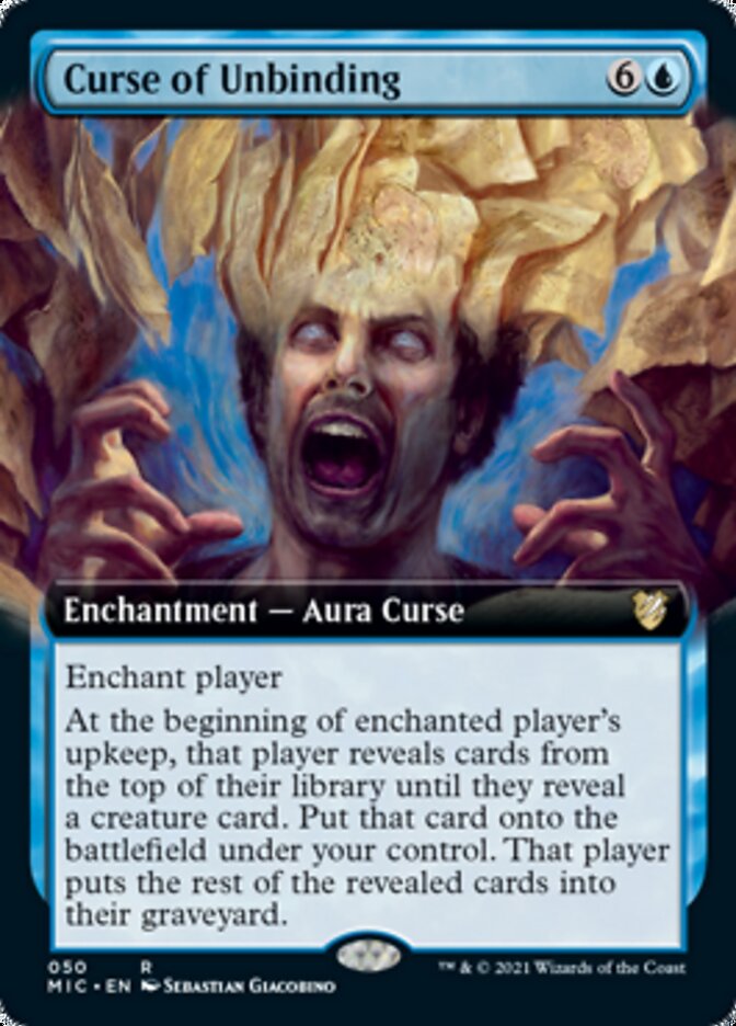 Curse of Unbinding (Extended) [Innistrad: Midnight Hunt Commander] | Grognard Games