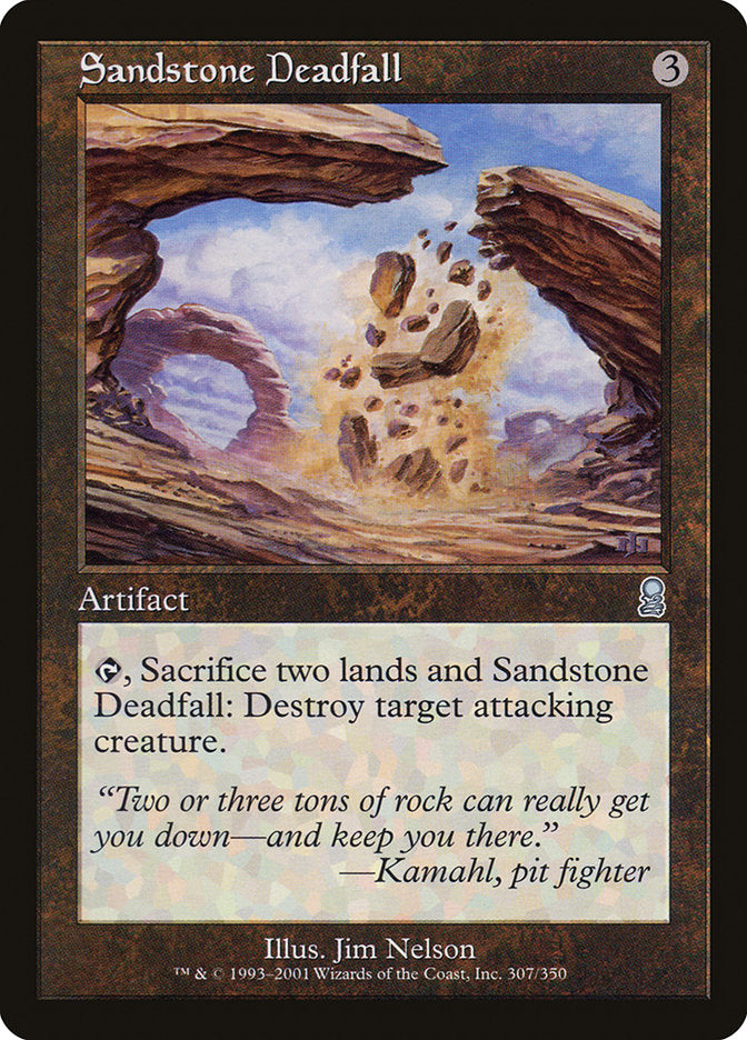 Sandstone Deadfall [Odyssey] | Grognard Games