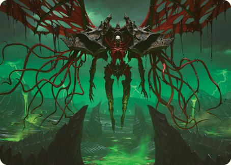 Archfiend of the Dross Art Card [Phyrexia: All Will Be One Art Series] | Grognard Games