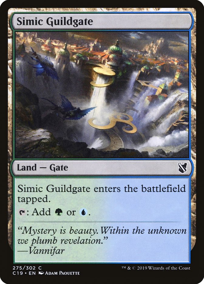 Simic Guildgate [Commander 2019] | Grognard Games