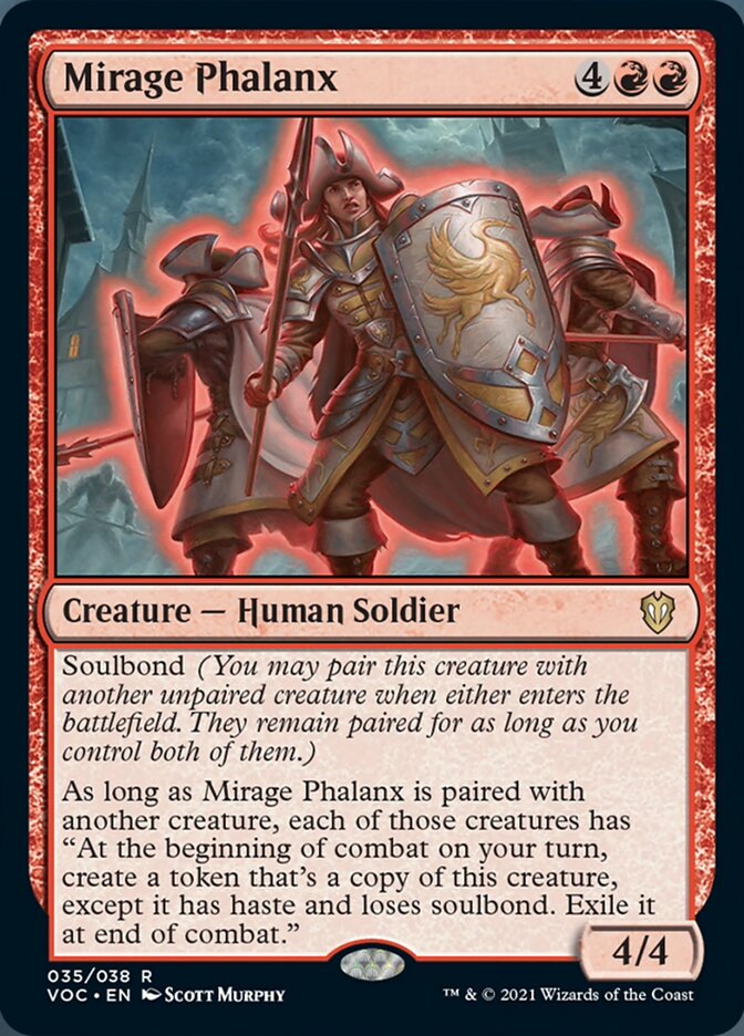 Mirage Phalanx [Innistrad: Crimson Vow Commander] | Grognard Games