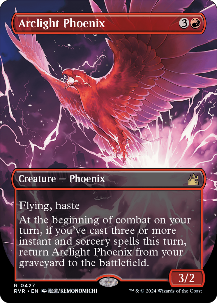 Arclight Phoenix (Anime Borderless) [Ravnica Remastered] | Grognard Games
