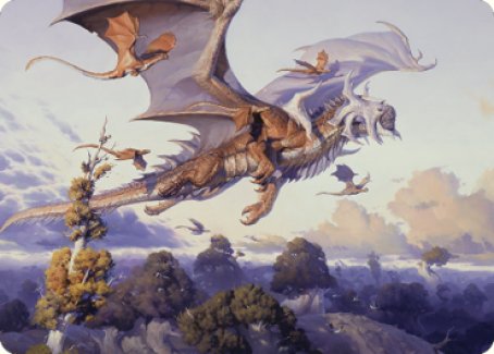 Rith, Liberated Primeval Art Card [Dominaria United Art Series] | Grognard Games