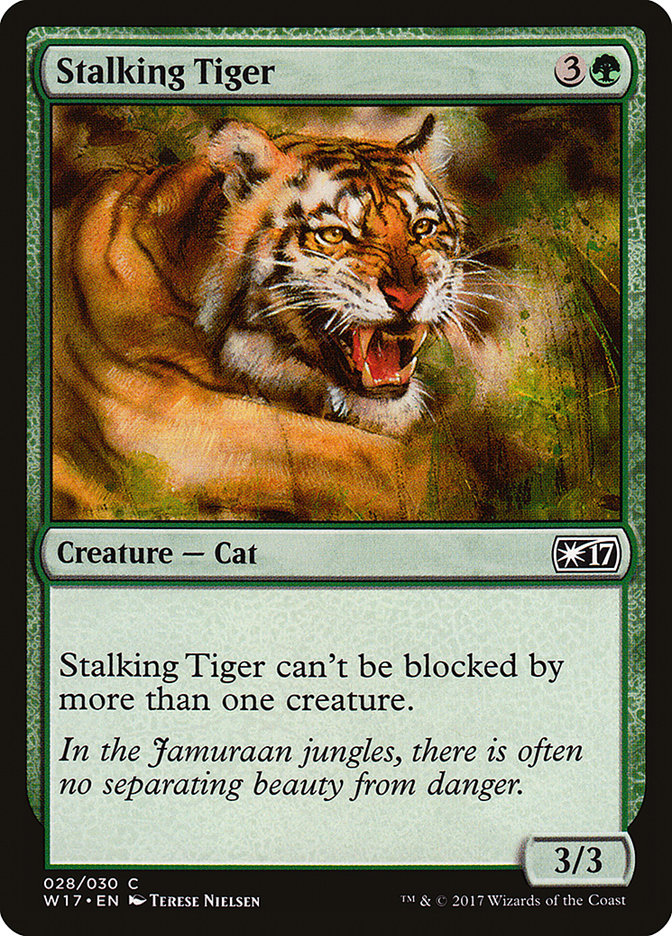 Stalking Tiger [Welcome Deck 2017] | Grognard Games