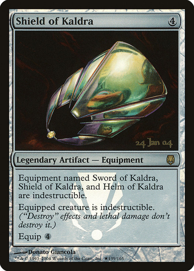 Shield of Kaldra [Darksteel Promos] | Grognard Games