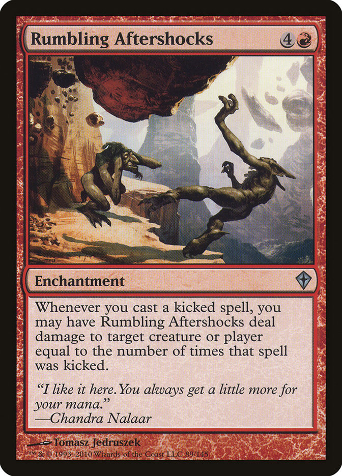 Rumbling Aftershocks [Worldwake] | Grognard Games