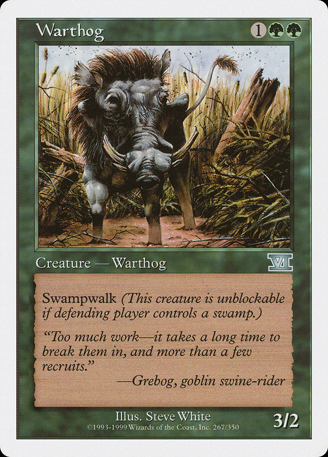 Warthog [Classic Sixth Edition] | Grognard Games