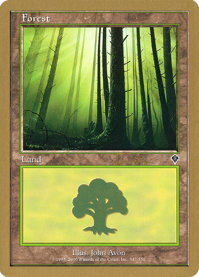 Forest (jt347) (Jan Tomcani) [World Championship Decks 2001] | Grognard Games