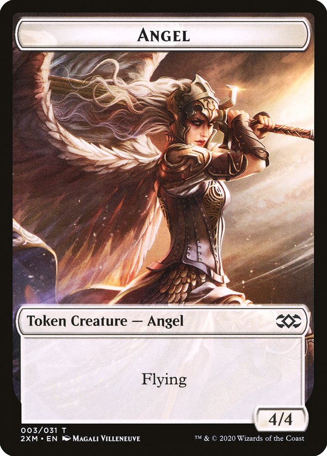 Angel [Double Masters Tokens] | Grognard Games
