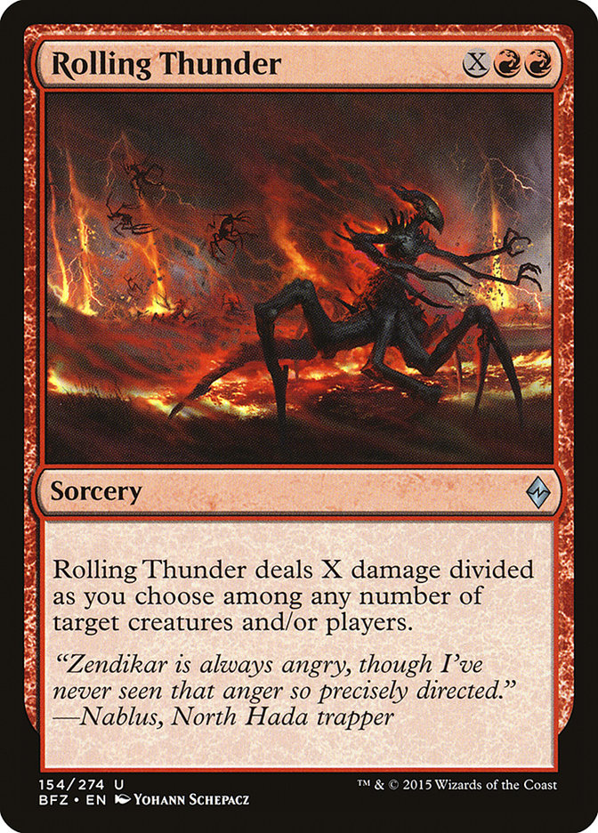 Rolling Thunder [Battle for Zendikar] | Grognard Games