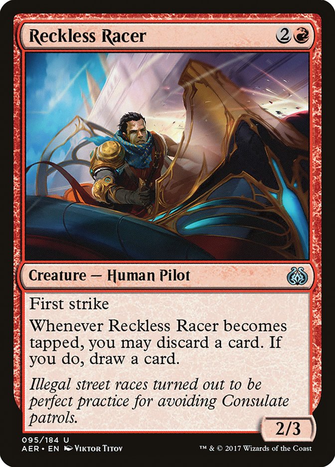 Reckless Racer [Aether Revolt] | Grognard Games