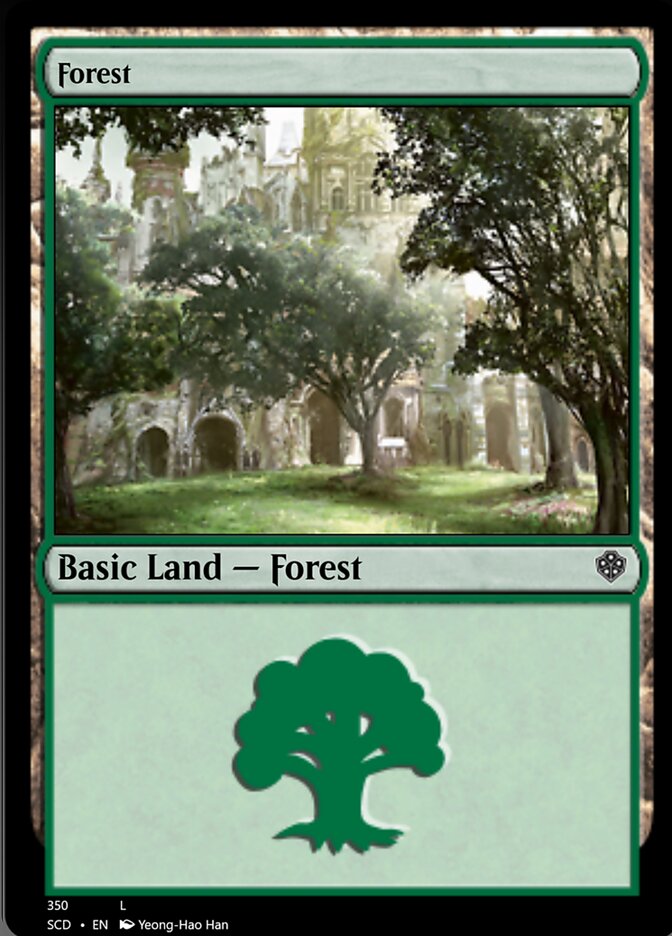 Forest (350) [Starter Commander Decks] | Grognard Games