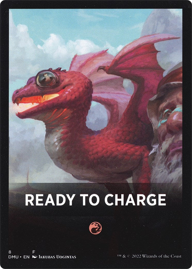 Ready to Charge Theme Card [Dominaria United Tokens] | Grognard Games