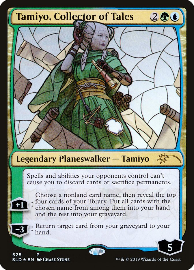Tamiyo, Collector of Tales (Stained Glass) [Secret Lair Drop Promos] | Grognard Games