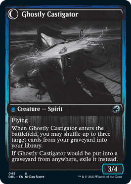 Covetous Castaway // Ghostly Castigator [Innistrad: Double Feature] | Grognard Games