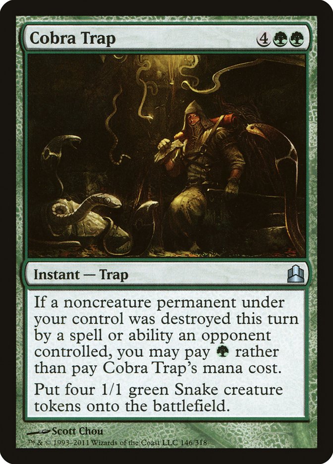 Cobra Trap [Commander 2011] | Grognard Games